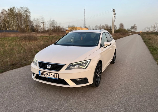 Seat Leon cena 56500 przebieg: 178000, rok produkcji 2017 z Miłakowo małe 497